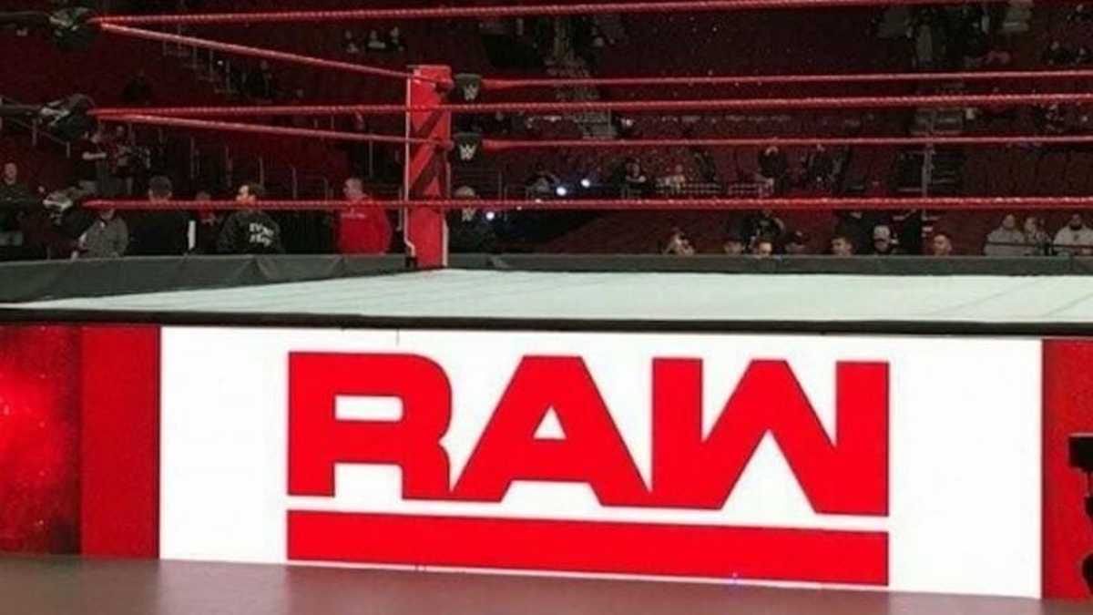 WWE Monday Night Raw ring logo