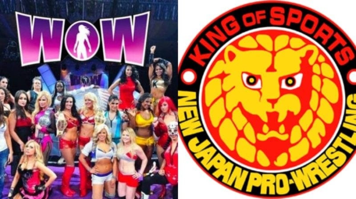 WOW Women Of Wrestling NJPW New Japan Pro Wrestling
