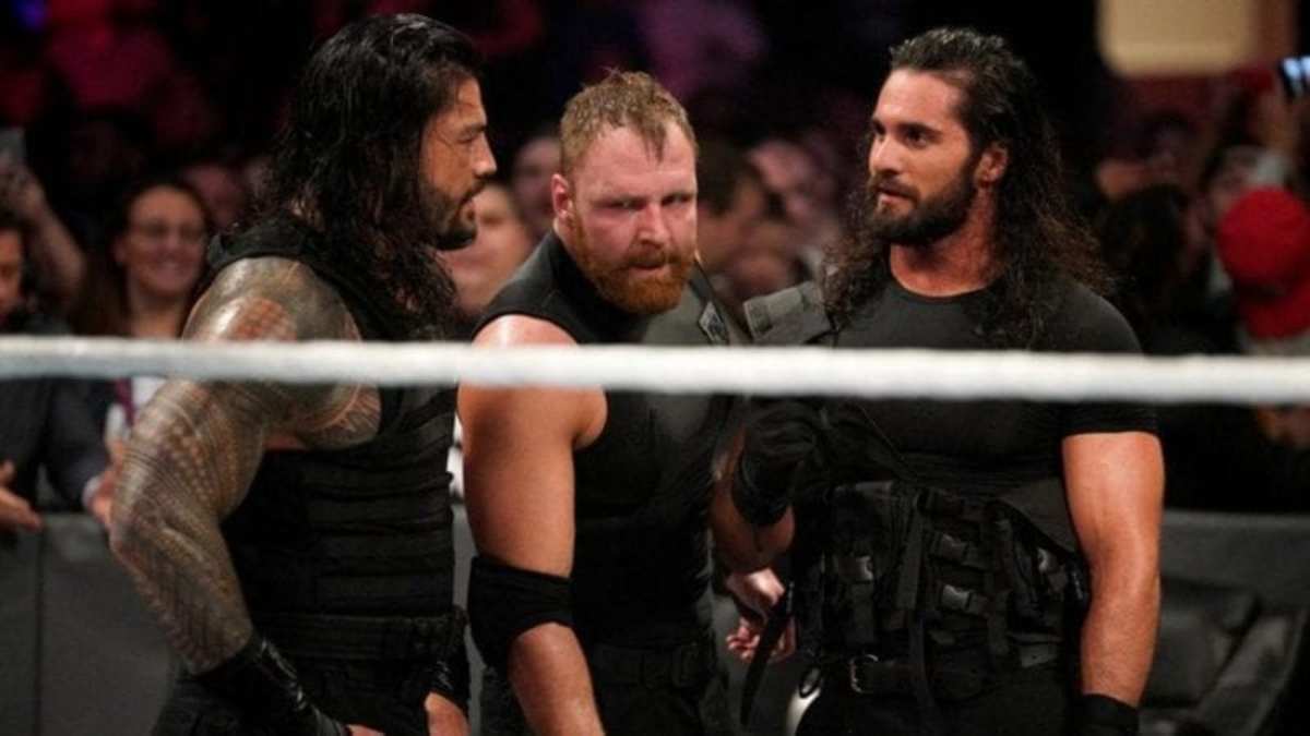 Dean Ambrose Roman Reigns Seth Rollins Shield