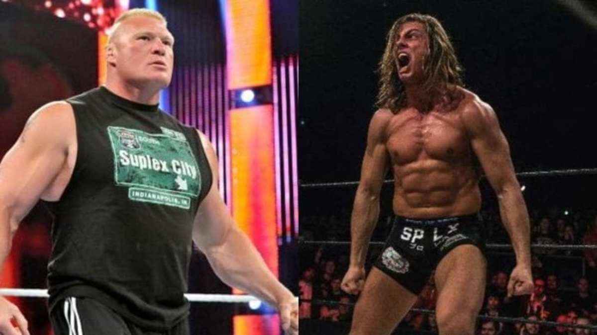 Brock Lesnar and Matt Riddle