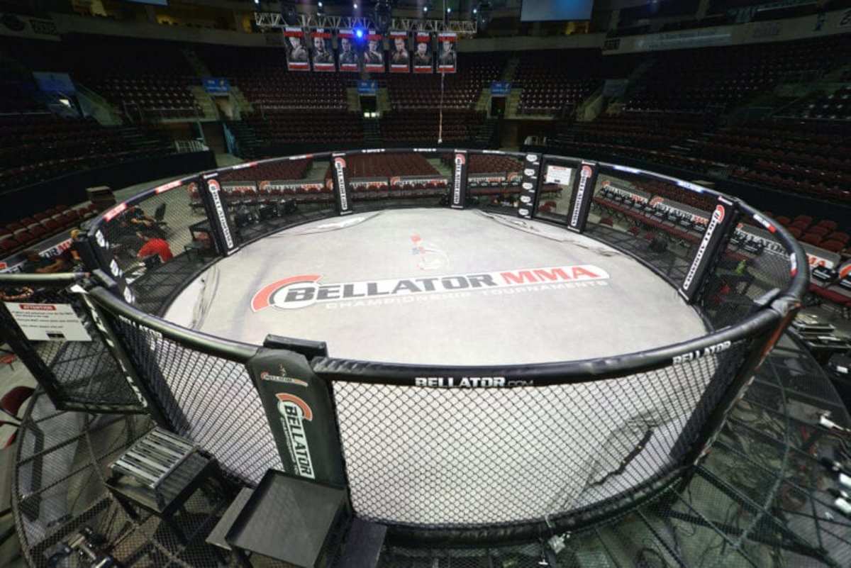 Bellator MMA cage arena