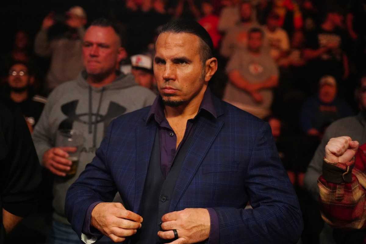Photo of Matt Hardy on The Acclaimed winning the AEW Tag Team Titles, Saraya’s debut, reconciling with Private Party