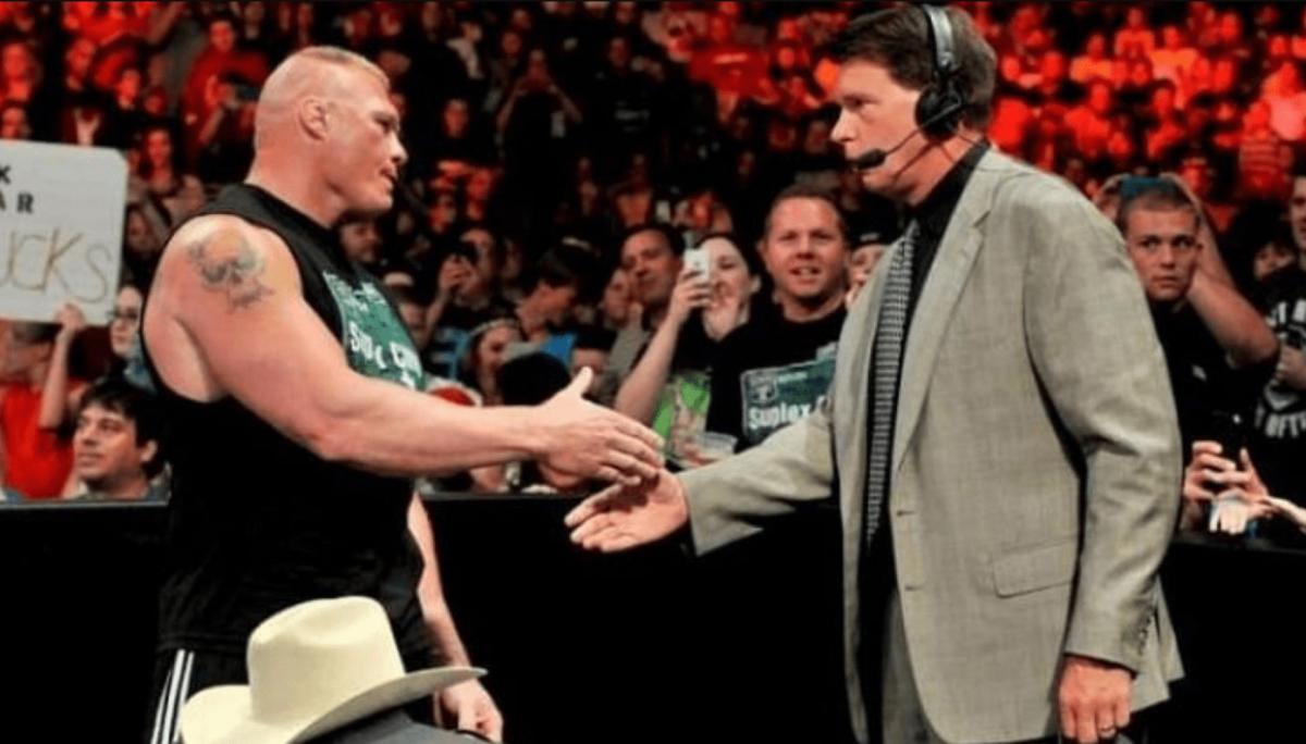 JBL meeting Brock Lesnar for the first time, says Brock should be an Avenger - Wrestling | WWE and AEW Results, Rumors & Scoops
