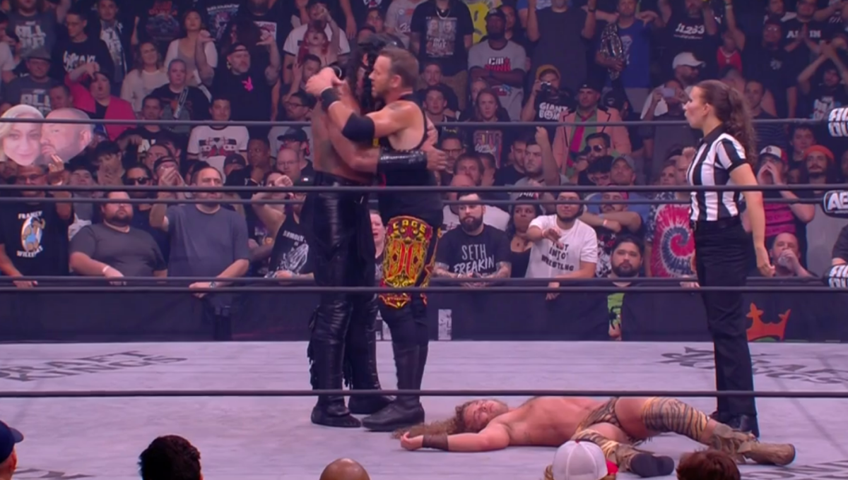 Photo of AEW All Out results: Christian Cage beats “Jungle Boy” Jack Perry, Luchasaurus turns heel