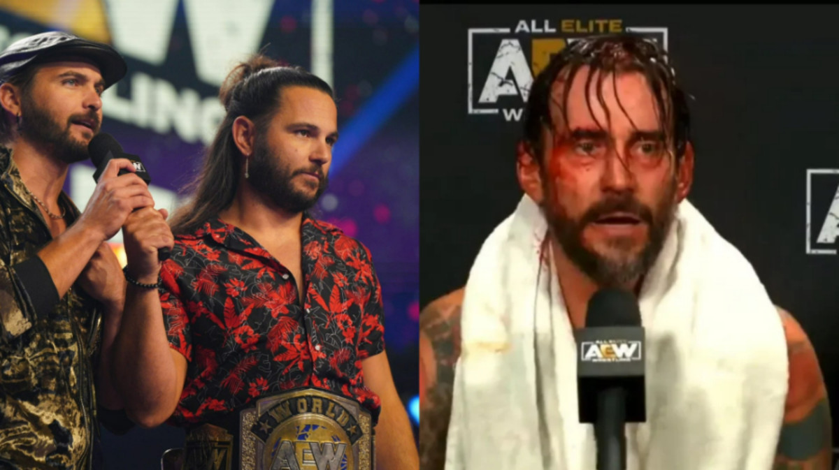 Photo of REPORT: CM Punk threw punches when confronted backstage by The Young Bucks after AEW media scrum
