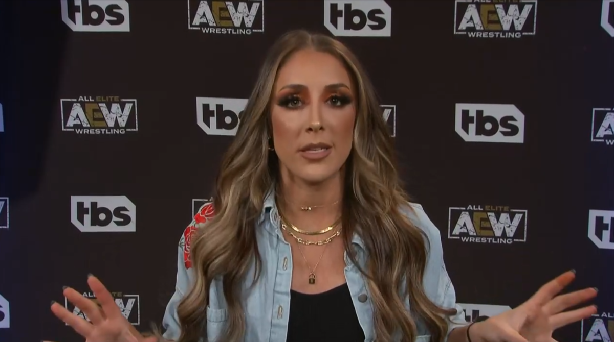 Photo of Dr. Britt Baker says Saraya is not cleared and she will not wrestle in AEW