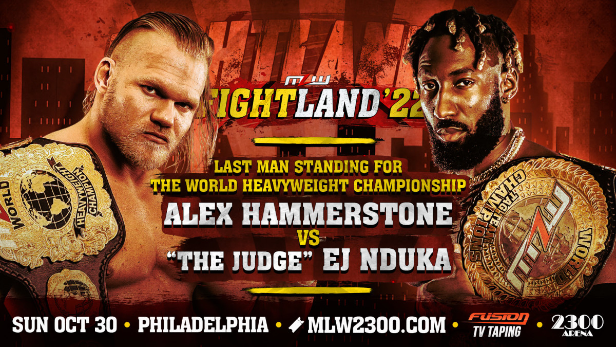 Last Man Standing World Title match set for MLW Fightland in