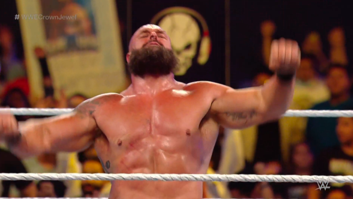 WWE Crown Jewel results: Braun Strowman vs. Omos