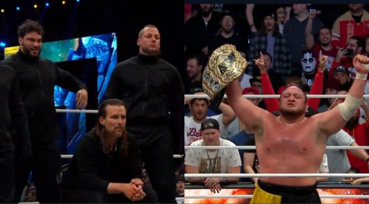 AEW Worlds End results Adam Cole revealed as The Devil, Samoa Joe wins