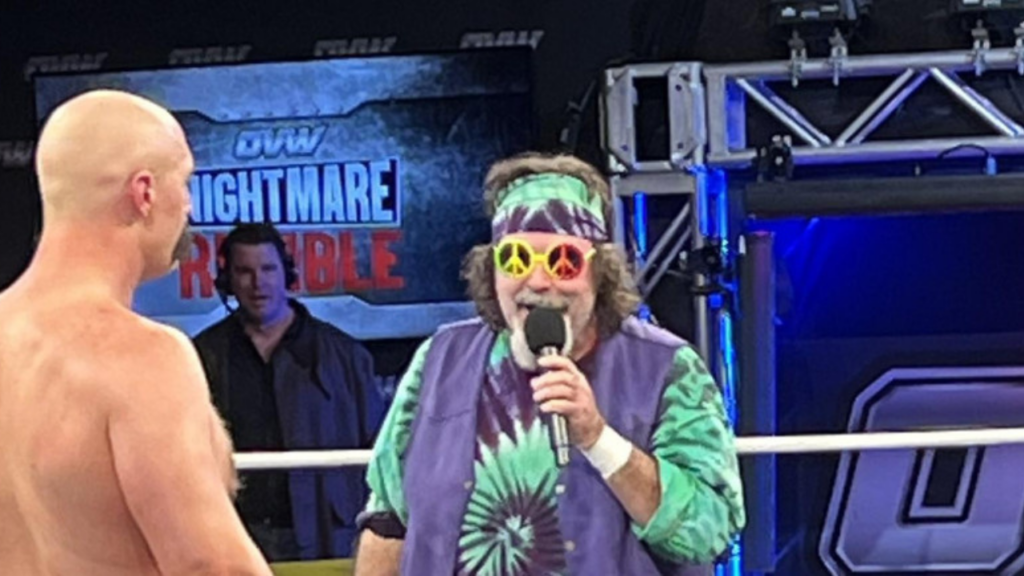 Mick Foley Makes Surprise Appearance As Dude Love At OVW Nightmare ...