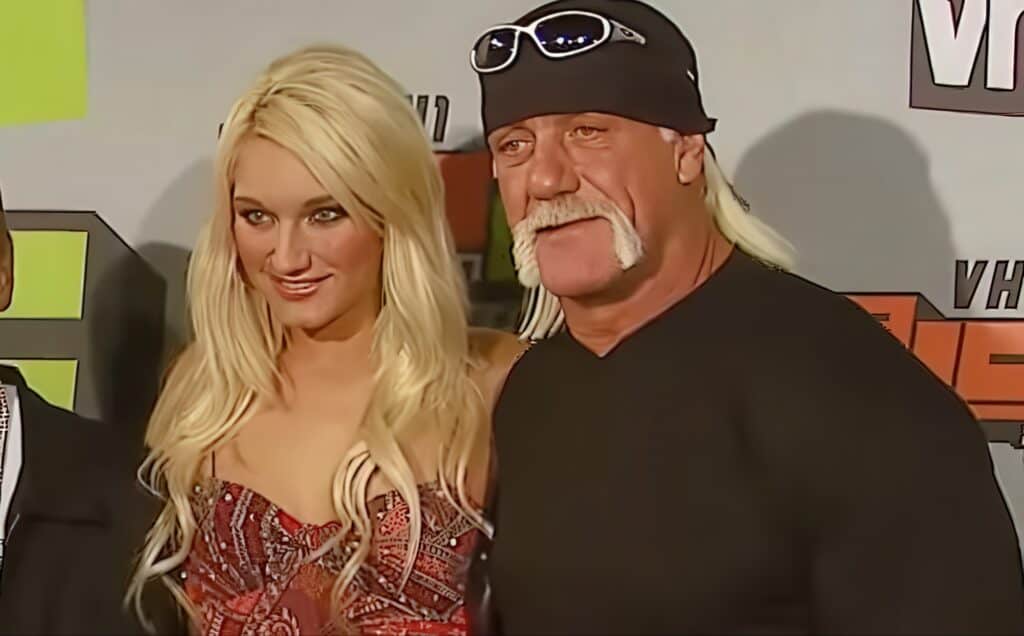 Brooke Hogan and Hulk Hogan