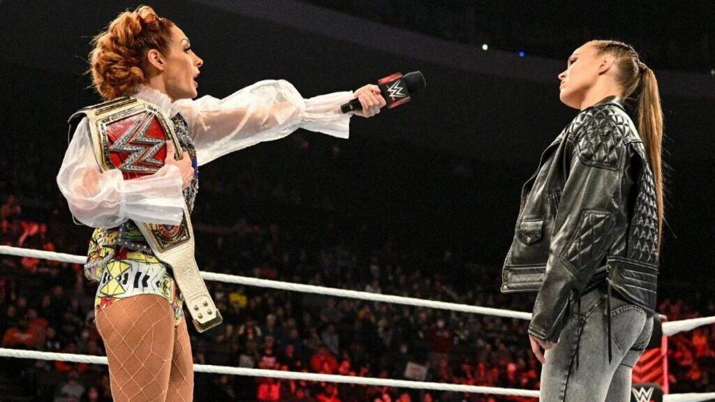 Ronda Rousey Explains Why She Wouldn't Tap Out To Becky Lynch ...