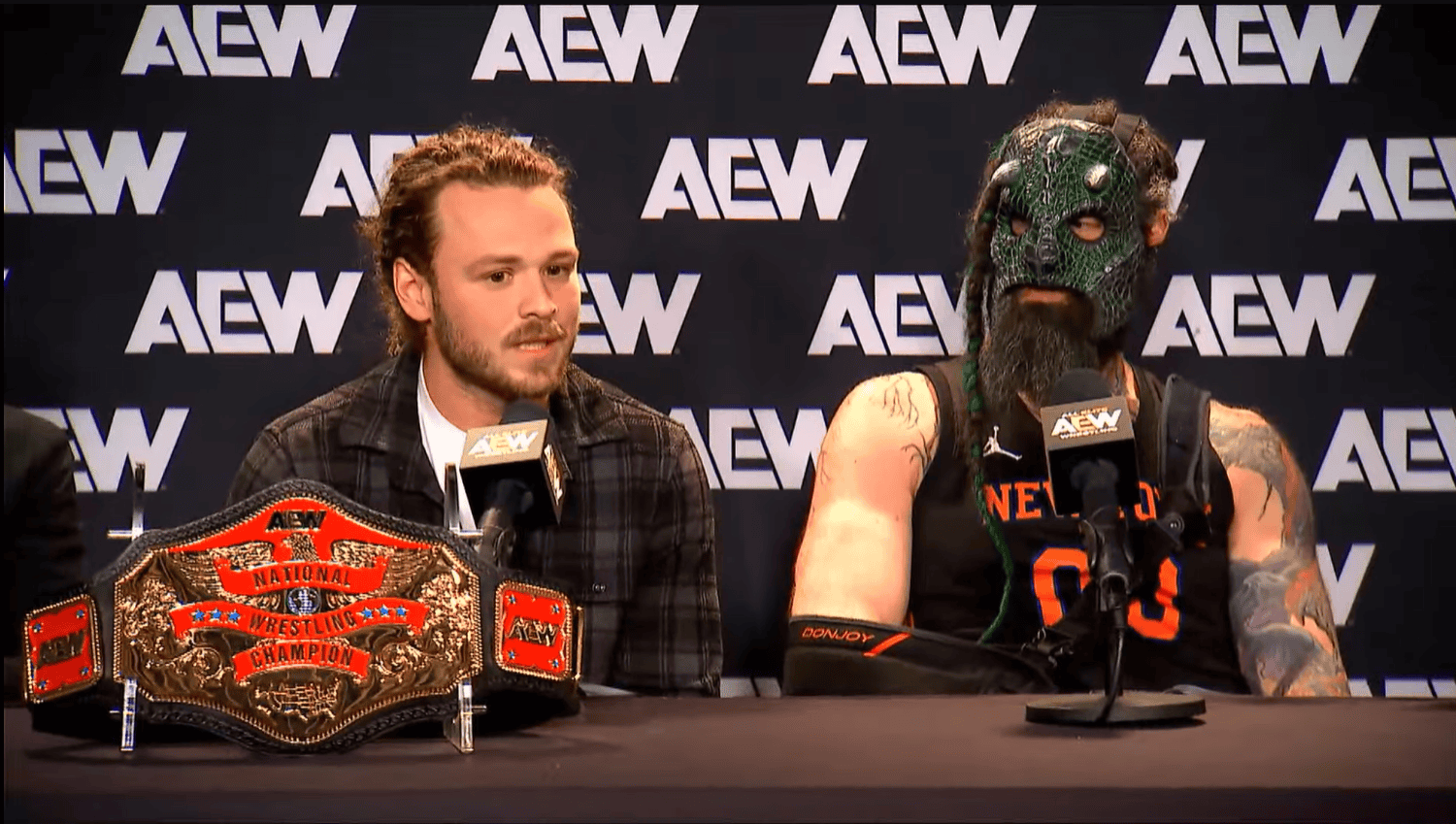 Jack Perry Reflects On Late Father Luke Perry After Winning AEW Title In The Same Building They Attended Together