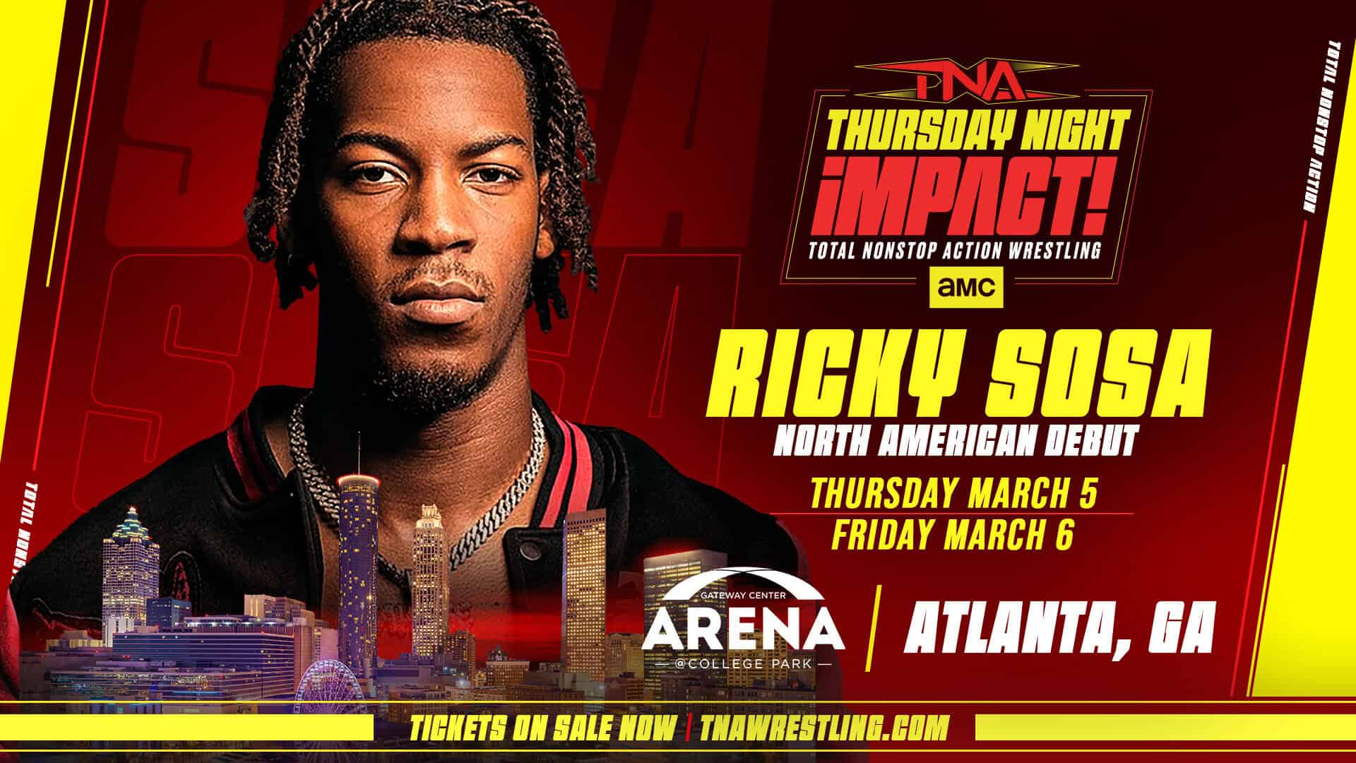 Ricky Sosa Announced For TNA Wrestling Events In Atlanta, GA This Week