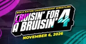 BRCW Cruisin’ for a Bruisin’ 4 poster