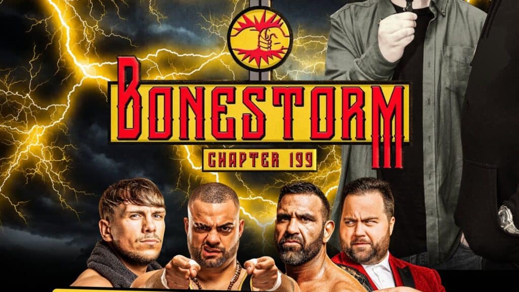PROGRESS Wrestling Chapter 199: Bonestorm pre-show graphic with the A2theK Wrestling Show