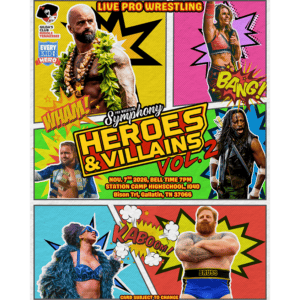 PWS: Heroes & Villains Vol. 2 poster