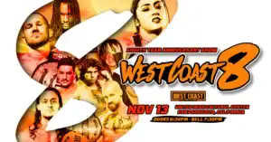 West Coast Pro Wrestling: West Coast 8 poster