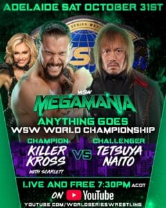 WSW MegaMania 2026: Adelaide poster